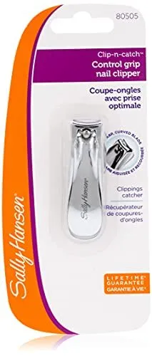 Sally Hansen Beauty Tools Clip N' Catch-Control Grip Nail Clip with Catcher  ...