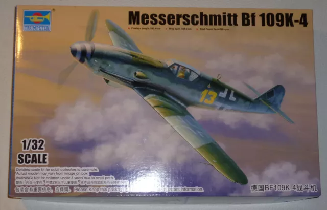 Trumpeter 02299 Messerschmitt Bf 109 K-4 1/32 und Resinräder