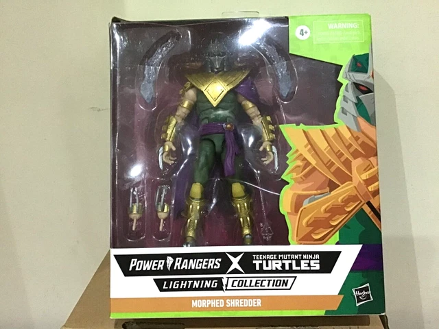 Power Ranger Shedder NUOVA CON SCATOLA Power Rangers TMNT Morphed SHREDDER Lightning ...