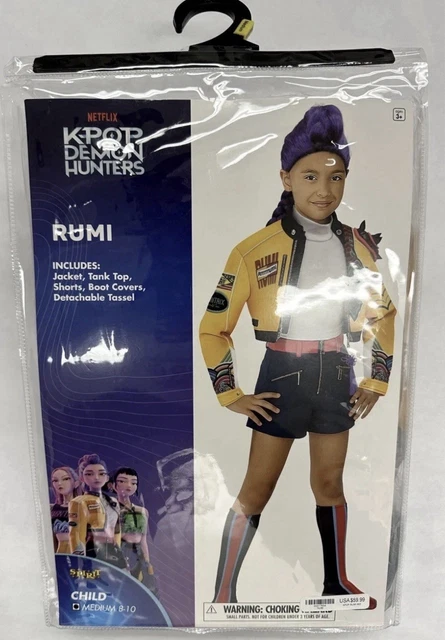 🔥[] SPIRIT HALLOWEEN KPop Demon Hunters Kids Rumi Costume [Medium] With ...