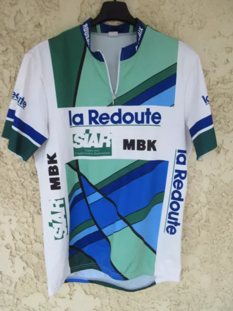 Maillot cycliste LA REDOUTE MBK ROUBAIX 1983 vintage shirt jersey trikot 6 XL