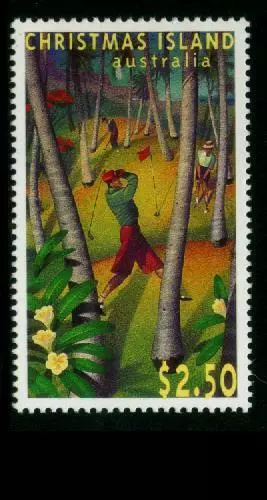 Christmas Island MNH MUH - 1995 40th Anniversary of Golf Course