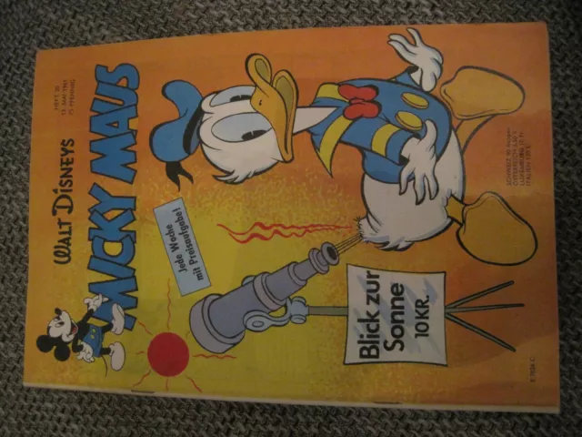 MICKY MAUS 1961 Nr. 20 (Original Ehapa)  Sammlung Auflösung