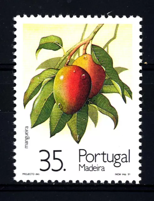 PORTUGAL MADEIRA - PORTOGALLO MADERA - 1991 - Piante e frutti subtropicali