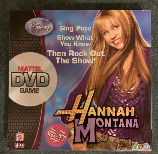 Disney's Hannah Montana And High School Musical DVD Board Game by Mattel