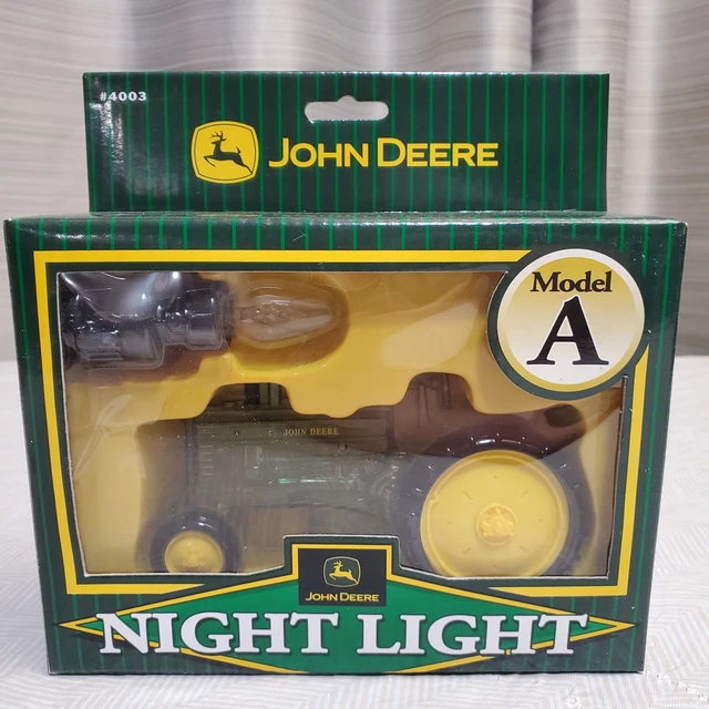 John Deere Model A Green Night Light NIP New