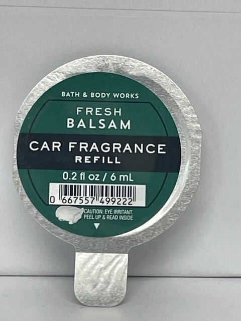 Bath & and Body Works Scentportable Refill Disc Fresh Balsam Car Fresh