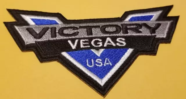 VEGAS Victory Motorcycles USA Embroidered Patch *