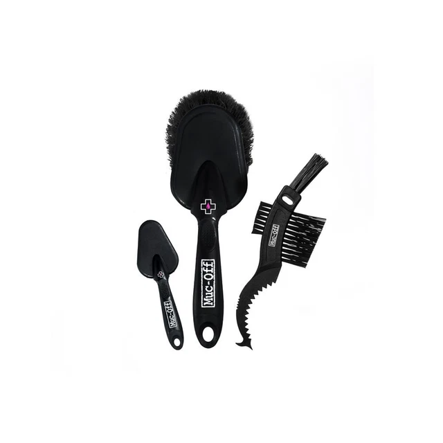 Muc-off Kit 3 spazzole per pulizia moto - 220