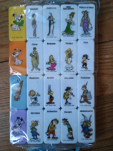 Domino mania Astérix de chez Auchan