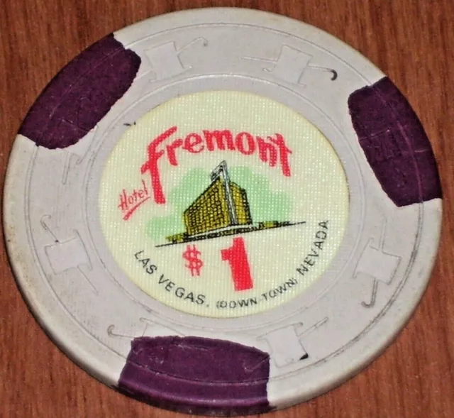 $1 7Th Edt Gaming Chip From The Fremont Casino Las Vegas