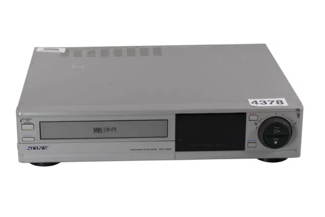 Sony SVO-1520P | Enregistreur vidéo VHS professionnel | PAL et NTSC 4.43