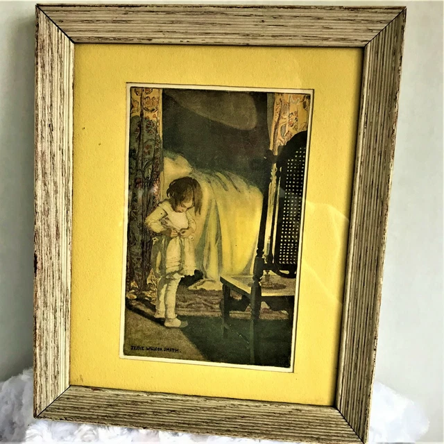 JESSIE WILCOX SMITH LITTLE GIRL GETTING DRESSED Framed by Reliance
