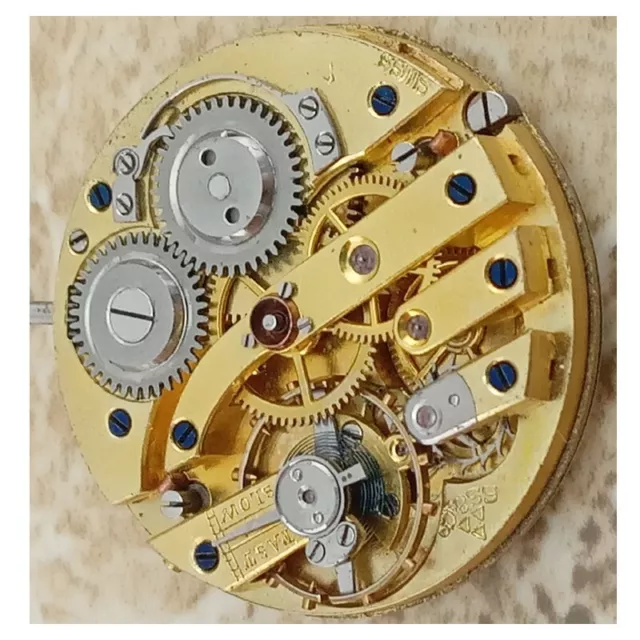 VINTAGE S.S. Co. IWC Lepine Calibre 74 17 Jewel Pocket Watch