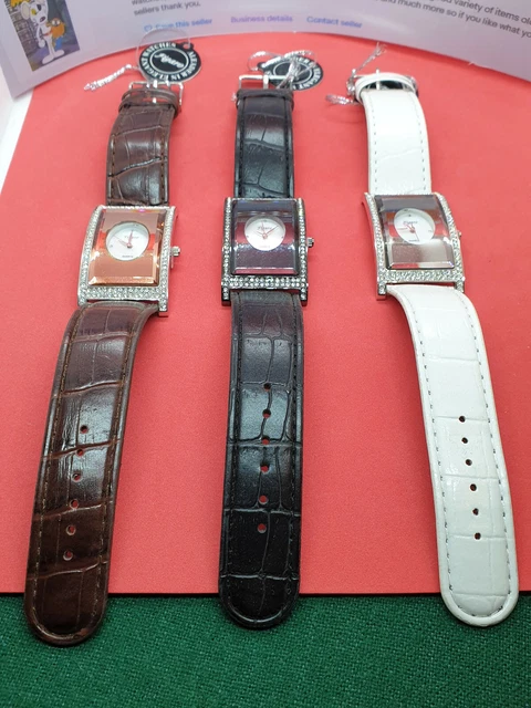 montre femme figaro ton argent, visage nacré, neuve avec étiquettes,3 disponible.b4
