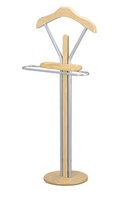 (TG. 44x30x108 cm) Zeller 17102 Appendiabiti in legno e metallo 45x30x108 cm - N