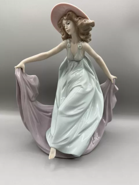 Vintage Lladro 5662 May Dance  Lovely Fairy In The Woods