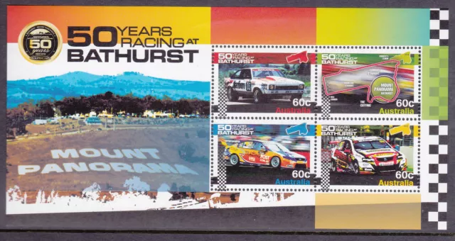2012 Bathurst 50 Years of Racing - MUH Mini Sheet
