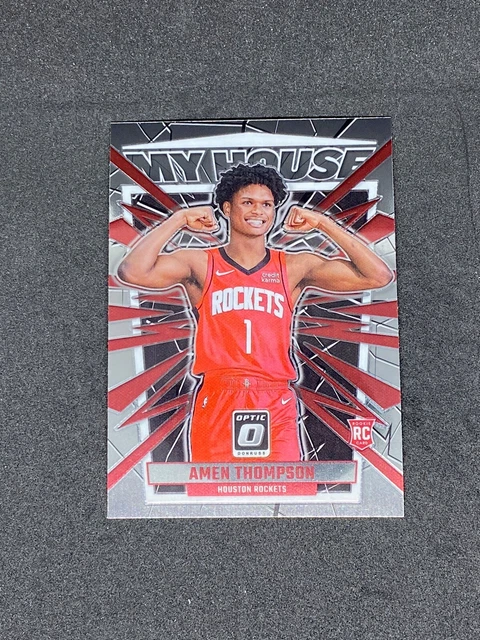 My House Insert AMEN THOMPSON 2023-2024 Panini Optique My House Insert Rc #19 Fusées ...
