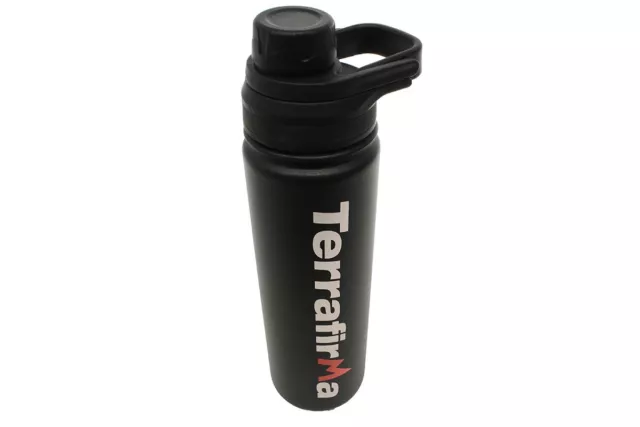 TF1211 Terrafirma 660ML Edelstahl Wasserflasche Land Rover Camping Offroad