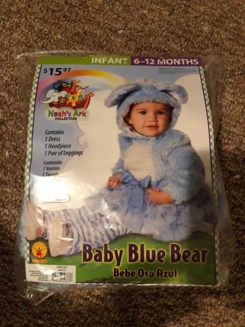 Halloween Costume Infant  Baby Blue Bear 🐻 6-12 Months