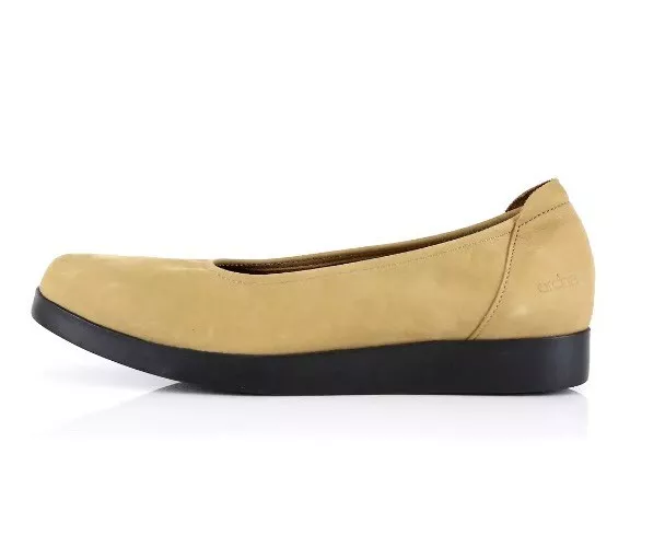 Arche Albame Ballet Flats Beige Leather Suede 1180  Women's Size 36 2