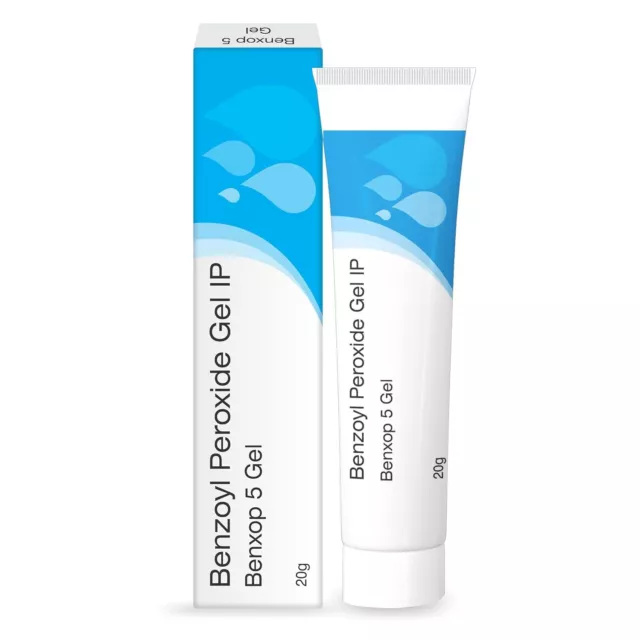 Benxop 5 Gel 20g Benzoyle Peroxyde Bouton { Direct De Salve }