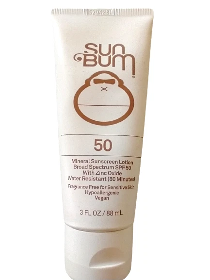 SunBum Mineral Sunscreen Lotion, SPF50/Broad Spectrum , BB 2/24, Lot of 5