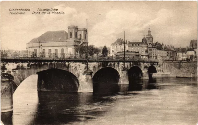 CPA AK DIEDENHOFEN - Moselbrucke - THIONVILLE - Pont de la MOSELLE (454585)