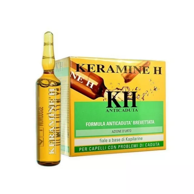 KERAMINE H Trattamento anticaduta - 12 fiale da 6 ml