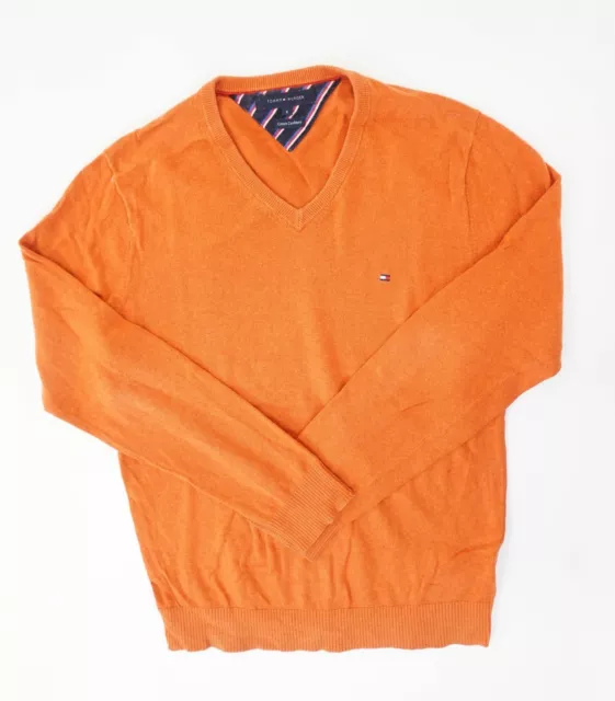Pull tommy hotsell hilfiger homme orange