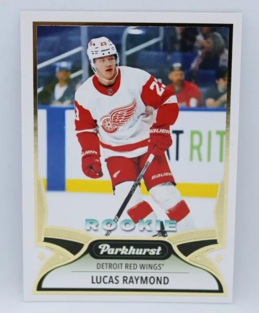 2021-22 Upper Deck Parkhurst Rookies #282 Lucas Raymond Gold Lite Fx