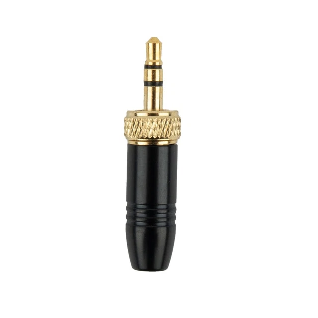Microphone Stereo Plug Wireless 1/8" TRS In 1PC 3.5mm 41x8mm Connector