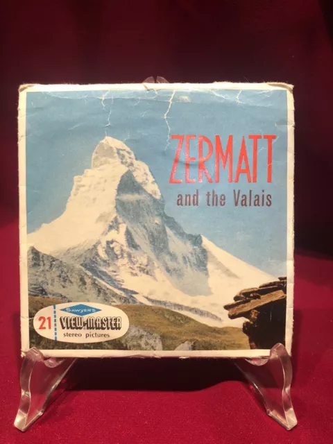 View-Master Stereo 3D, C136 - ZERMATT and the Valais-