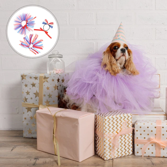 Hundebekleidung Polyester 4. Juli Haustierkleid Cosplay-Kleidung Für Haustiere