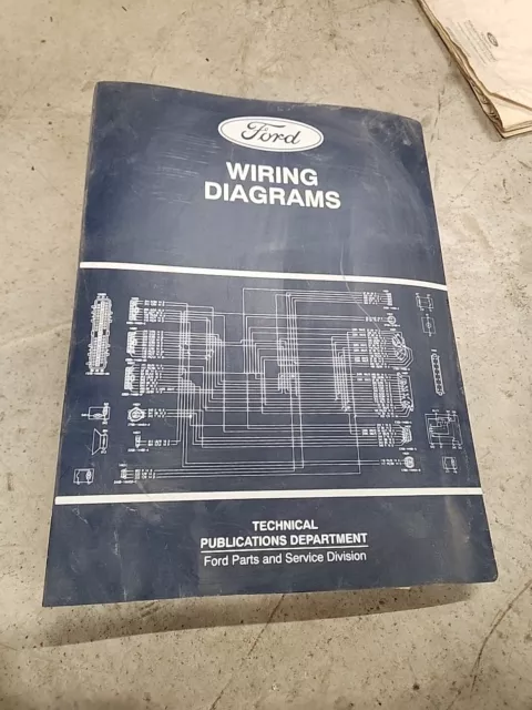 1994 Ford Truck Wiring Diagrams F600-800 Econoline L Series Explorer SEE AD