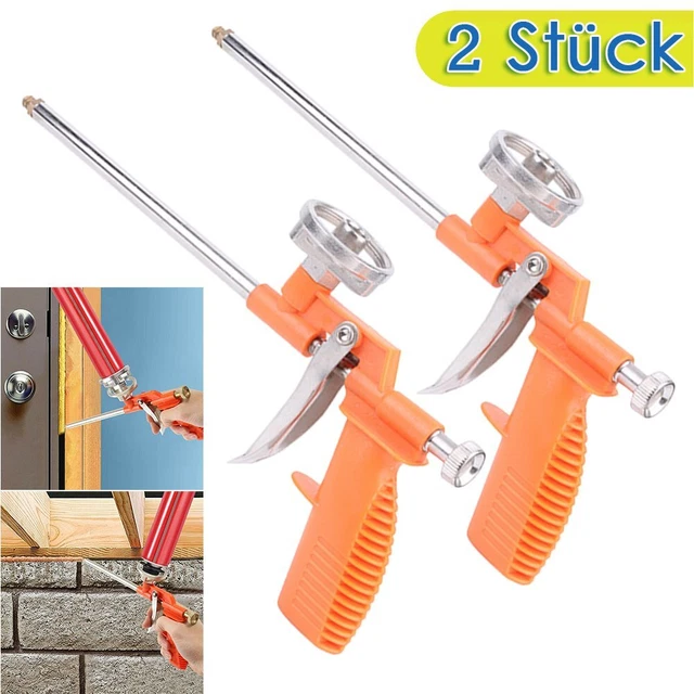2x pistola de espuma profesional de PU espuma de pistola pistola pistola de espuma de construcción pistola de espuma de montaje