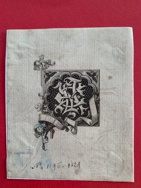 Ex-libris AYLE Frédéric, A0675, 64 x 43 mm