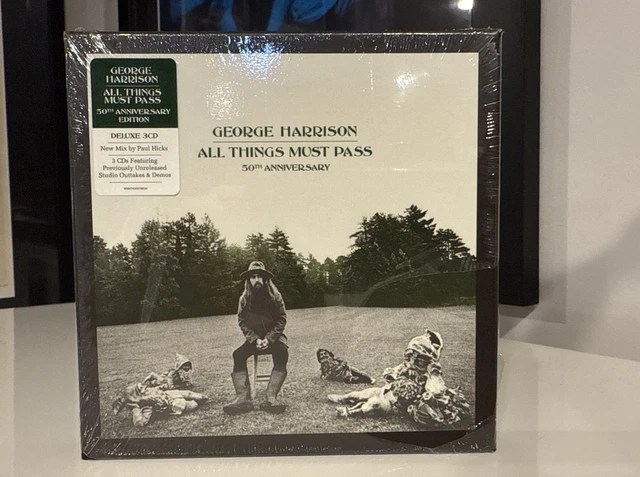 GEORGE HARRISON - All Things Must Pass 3 x CD box set Deluxe