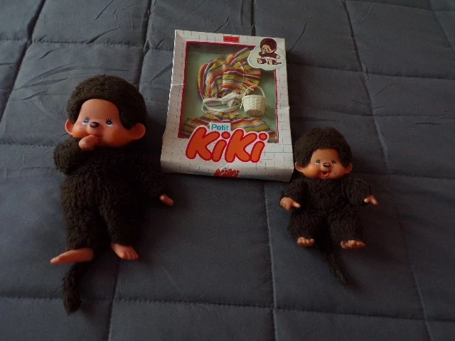 Peluche Le Vrai Kiki 20cm - Panda Rouge Avec Bonnet - 1974, Boîte D'origine - Neuf