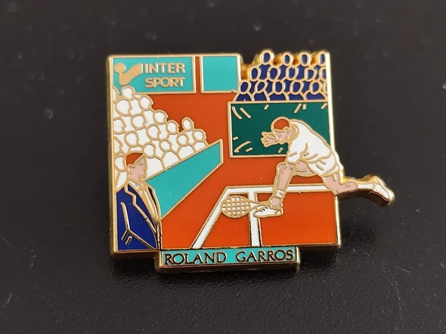 PIN'S ROLAND GARROS Lacoste 1989 Arthus Bertrand Rare Tennis EUR 65,00