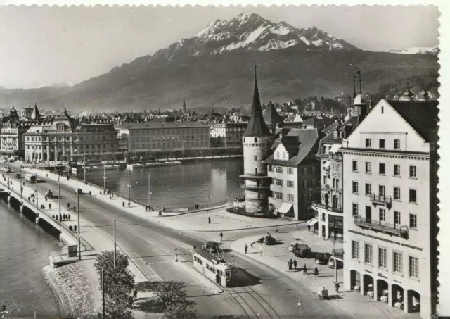 Switzerland Postcard - Luzern Mit Pilatus - TZ12340