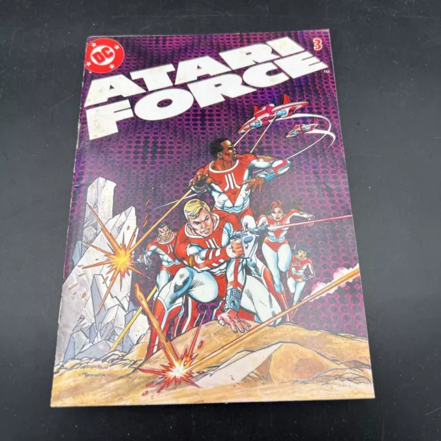 ATARI FORCE #3 1982 DC Mini 5 x 7 Comic