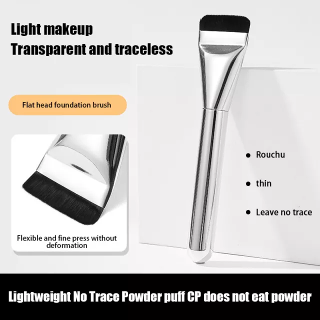 Ultra Thin Foundation Brush Lightweight And Thin Face Contour Brush Flat Contour