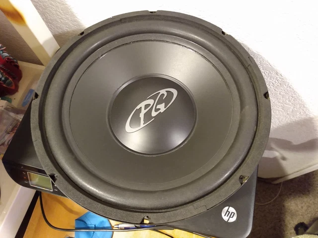 PHOENIX GOLD QX-124 *12 INCH SUBWOOFER* SINGLE VOICE COIL ~ ONE SPEAKER 4 Ohm