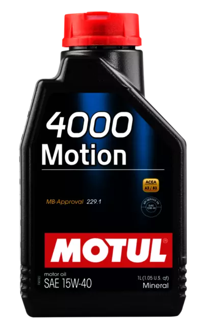 MOTUL Motorschmieröl 4000 MOTION 15W40