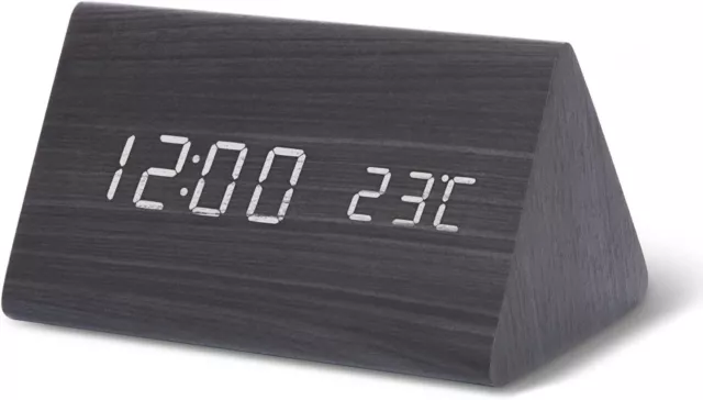 i-Star Digital Alarm Clock, Bedside Alarm Clock USB or Battery Powered, Portable