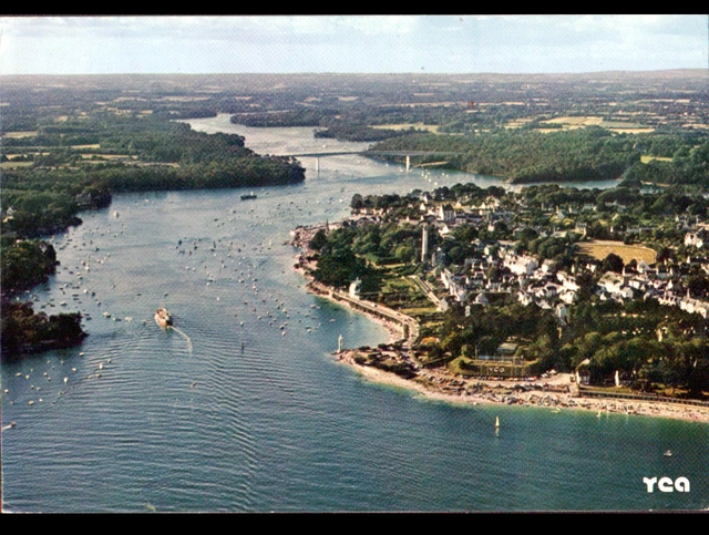 Carte Postale Ancienne Brest 1965 – Vue Aérienne Saint-Marc, Voie Ferrée Et Villas