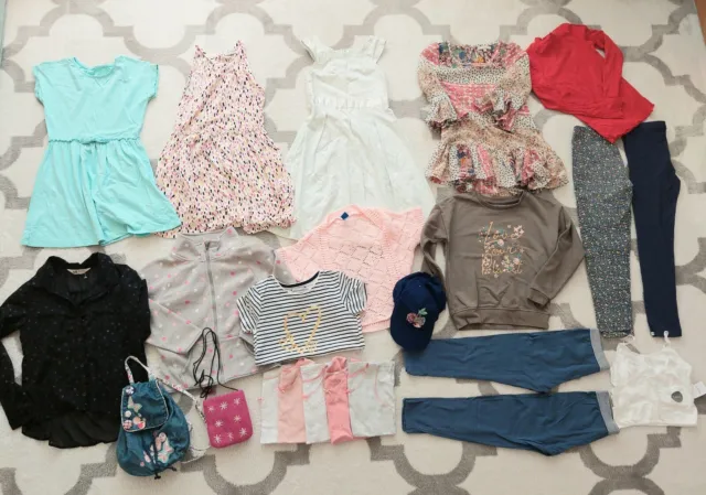 Big Clothes Bundle Children Girls 6-7-8 years old*25 pieces*Marks&Spencer*H&M