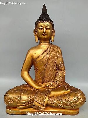 15"Buddhism Temple Dedicated To God Thailand Ayutthaya Maitreya Buddha Statue